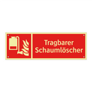 Tragbarer Schaumlöscher
