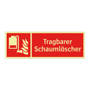 Tragbarer Schaumlöscher