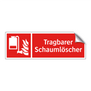 Tragbarer Schaumlöscher