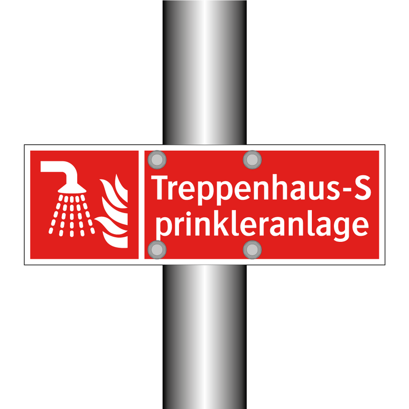 Treppenhaus-Sprinkleranlage