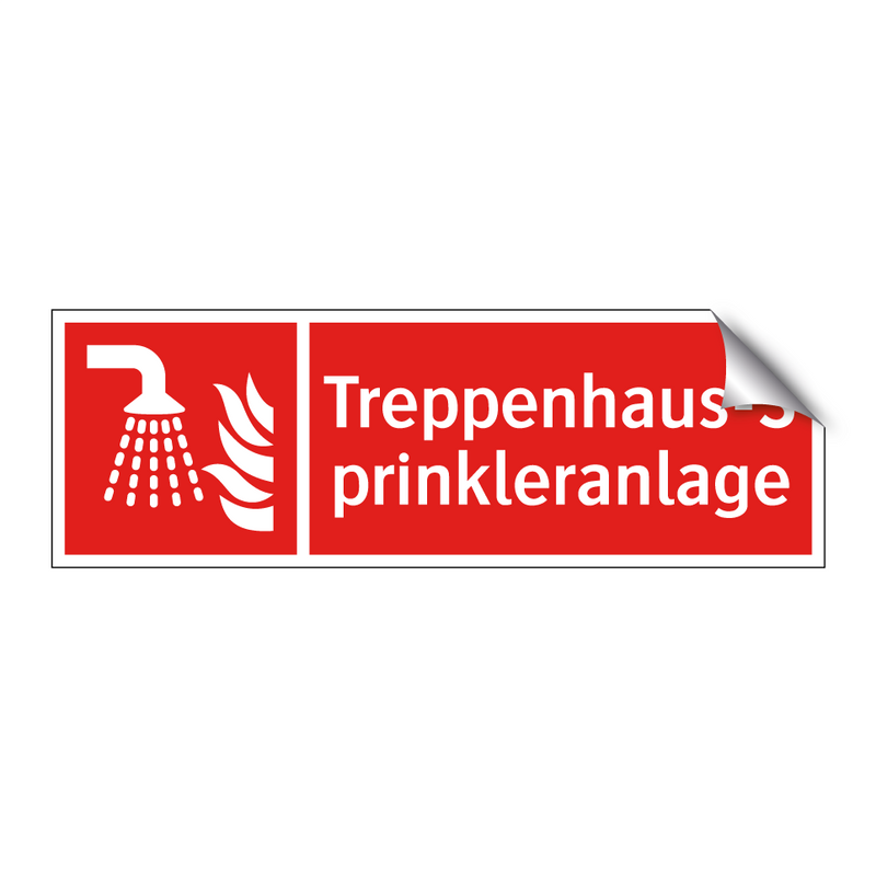 Treppenhaus-Sprinkleranlage