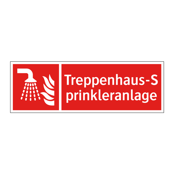 Treppenhaus-Sprinkleranlage