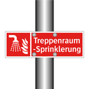 Treppenraum-Sprinklerung