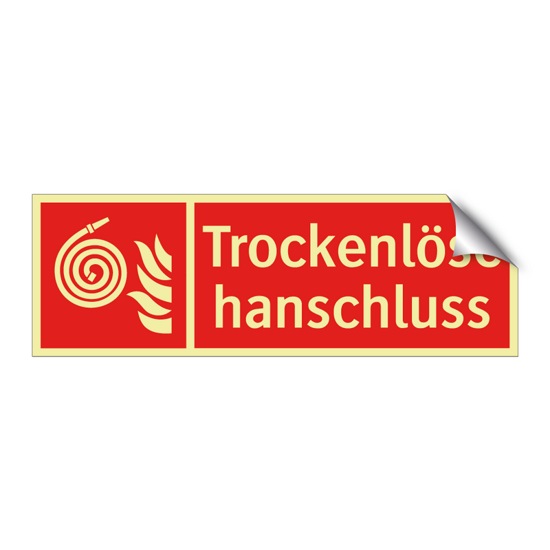 Trockenlöschanschluss