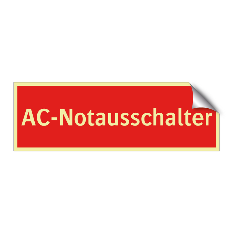 AC-Notausschalter