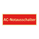 AC-Notausschalter