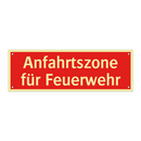 Anfahrtszone für Feuerwehr