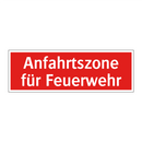 Anfahrtszone für Feuerwehr