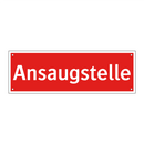 Ansaugstelle