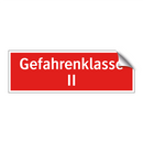 Gefahrenklasse II
