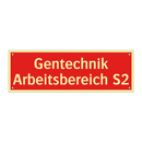 Gentechnik Arbeitsbereich S2