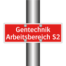 Gentechnik Arbeitsbereich S2