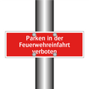 Parken in der Feuerwehreinfahrt verboten