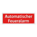 Automatischer Feueralarm