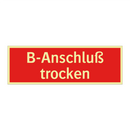 B-Anschluß trocken
