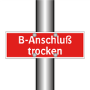 B-Anschluß trocken