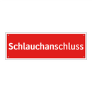 Schlauchanschluss