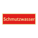 Schmutzwasser