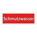 Schmutzwasser