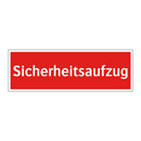 Sicherheitsaufzug