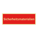 Sicherheitsmaterialien