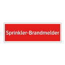 Sprinkler-Brandmelder