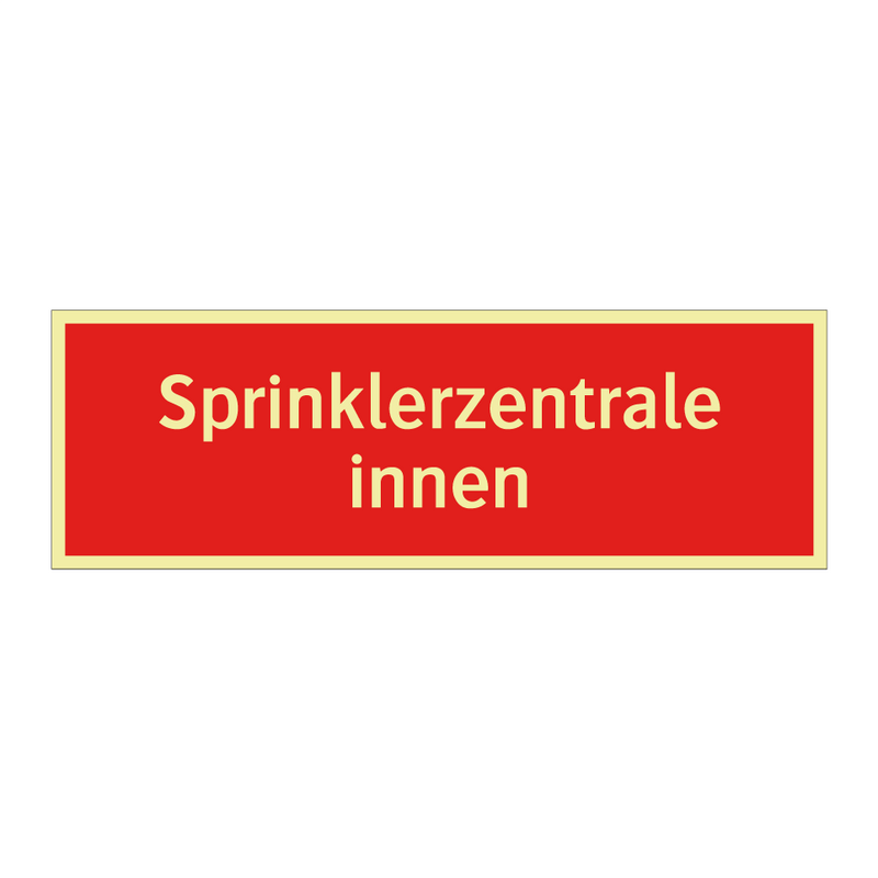 Sprinklerzentrale innen