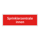 Sprinklerzentrale innen
