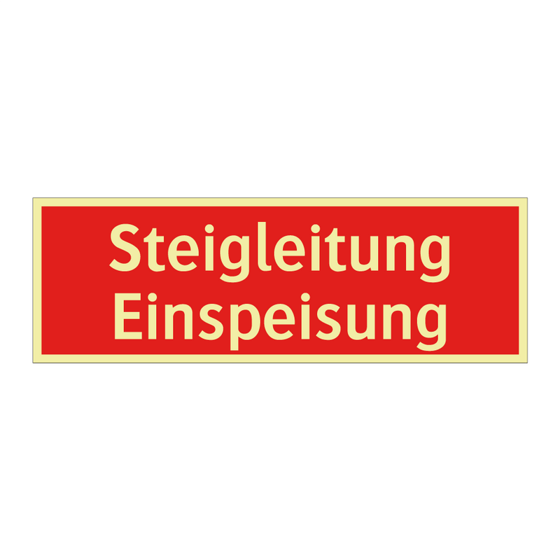 Steigleitung Einspeisung