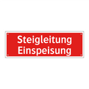 Steigleitung Einspeisung