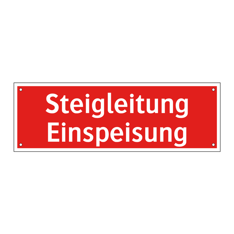 Steigleitung Einspeisung