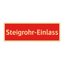 Steigrohr-Einlass