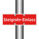 Steigrohr-Einlass