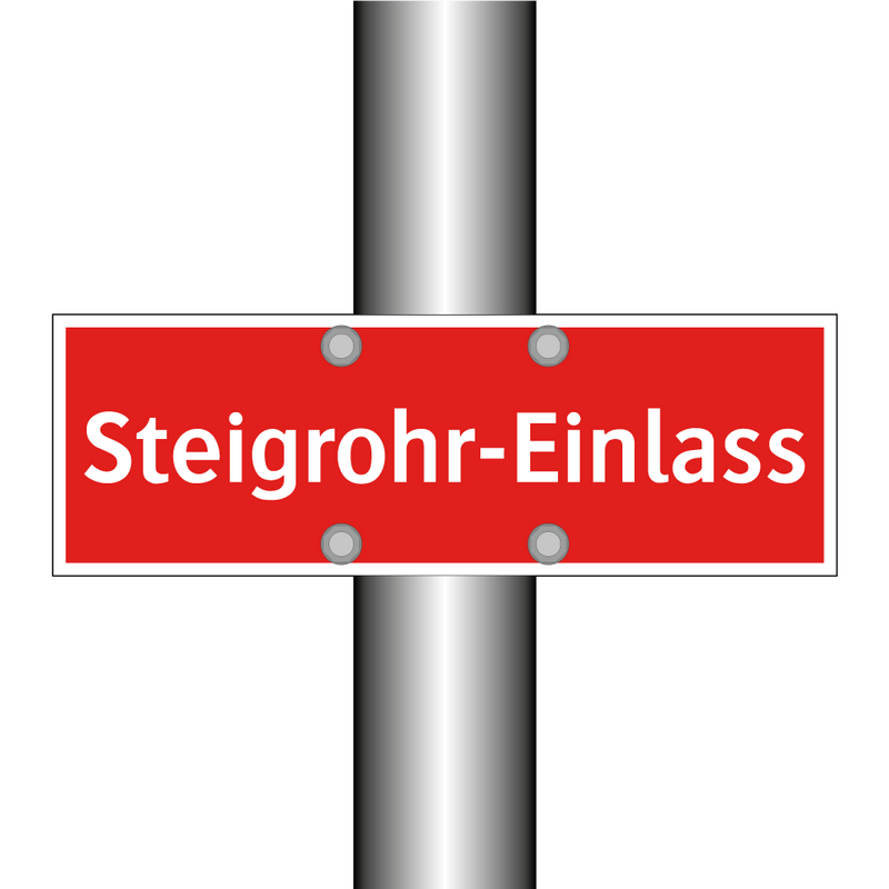 Steigrohr-Einlass