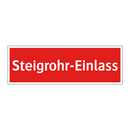 Steigrohr-Einlass