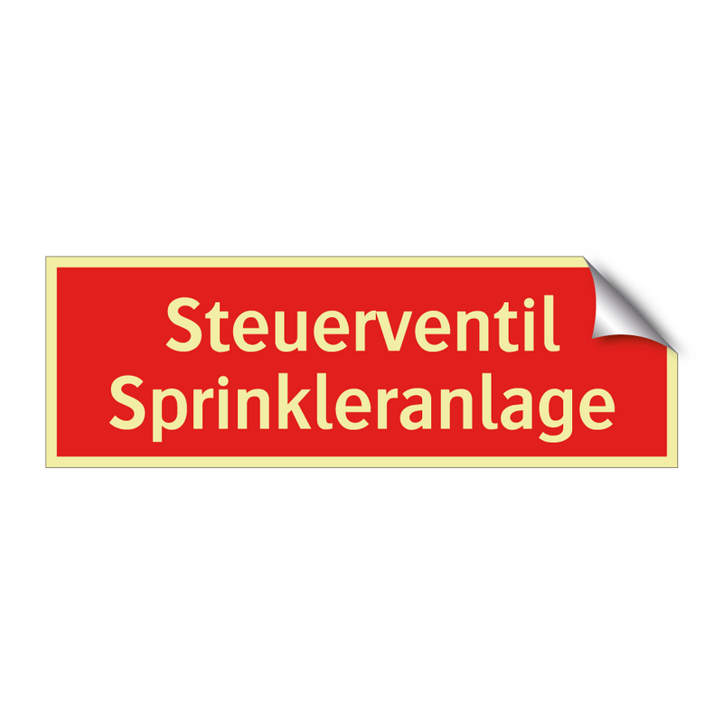 Steuerventil Sprinkleranlage