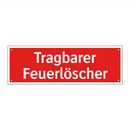 Tragbarer Feuerlöscher