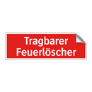 Tragbarer Feuerlöscher