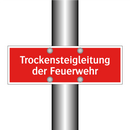 Trockensteigleitung der Feuerwehr