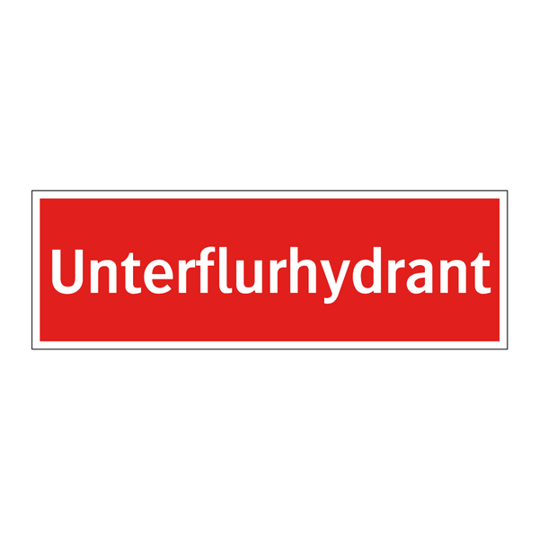 Unterflurhydrant