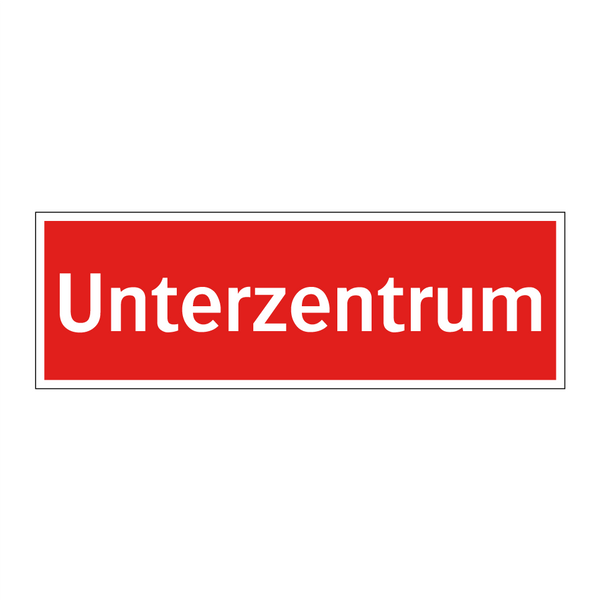 Unterzentrum