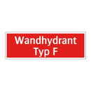Wandhydrant Typ F