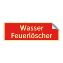 Wasser Feuerlöscher