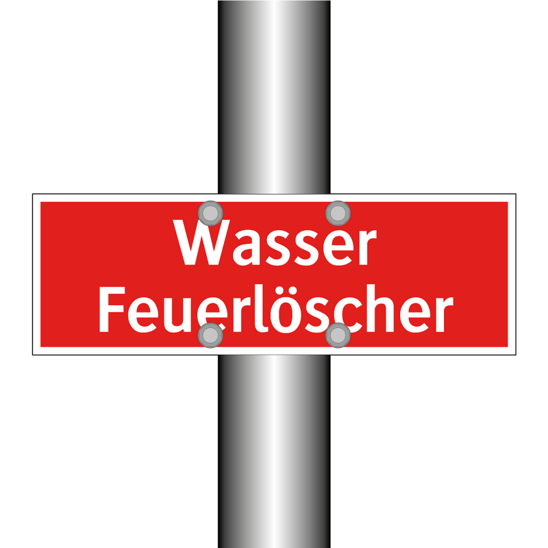 Wasser Feuerlöscher