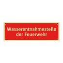 Wasserentnahmestelle der Feuerwehr