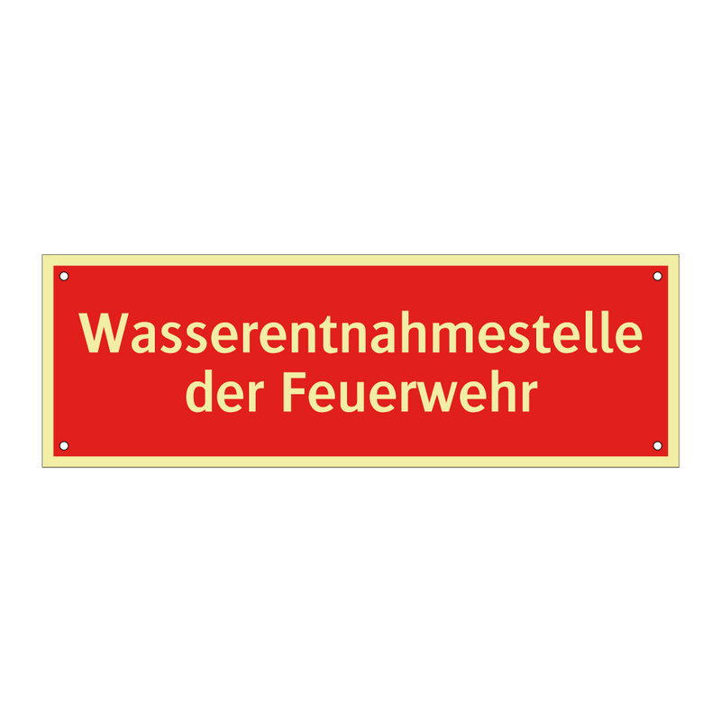 Wasserentnahmestelle der Feuerwehr