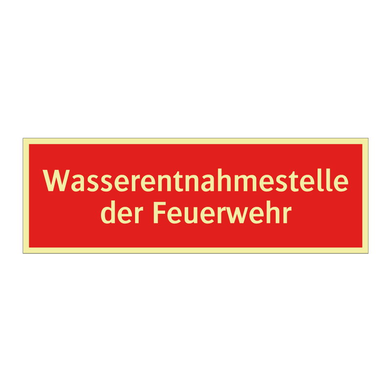 Wasserentnahmestelle der Feuerwehr