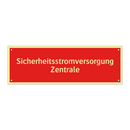 Sicherheitsstromversorgung Zentrale