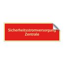 Sicherheitsstromversorgung Zentrale
