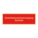 Sicherheitsstromversorgung Zentrale